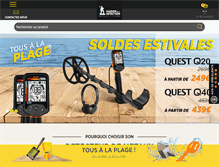 Tablet Screenshot of maisondeladetection.com